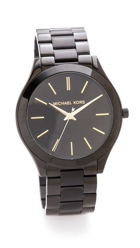 michael kors mk2749|Michael Kors slim runway black.